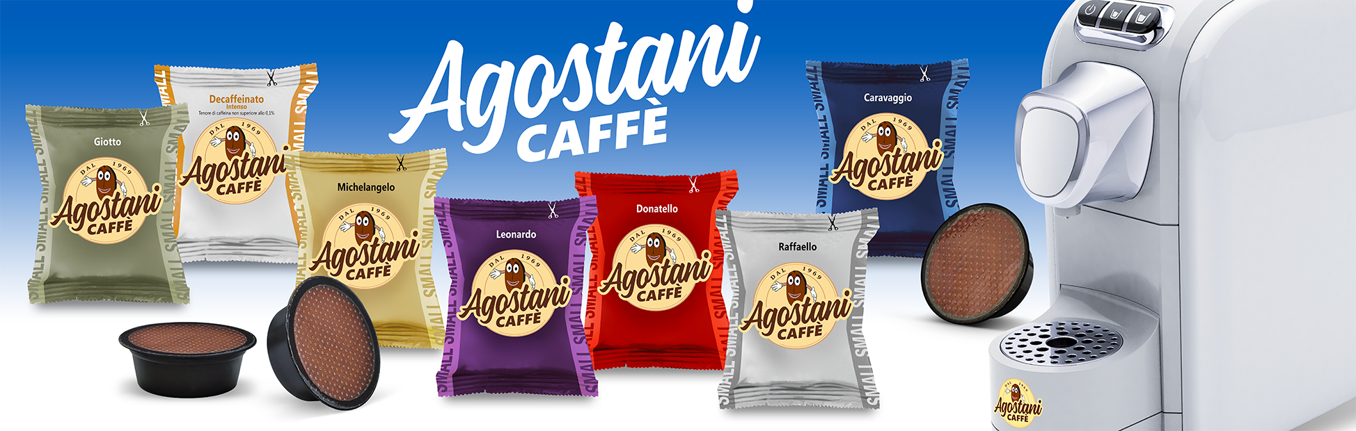 Capsule Small per macchine Small Cup Agostani Capsule Small per macchine Small Cup Agostani