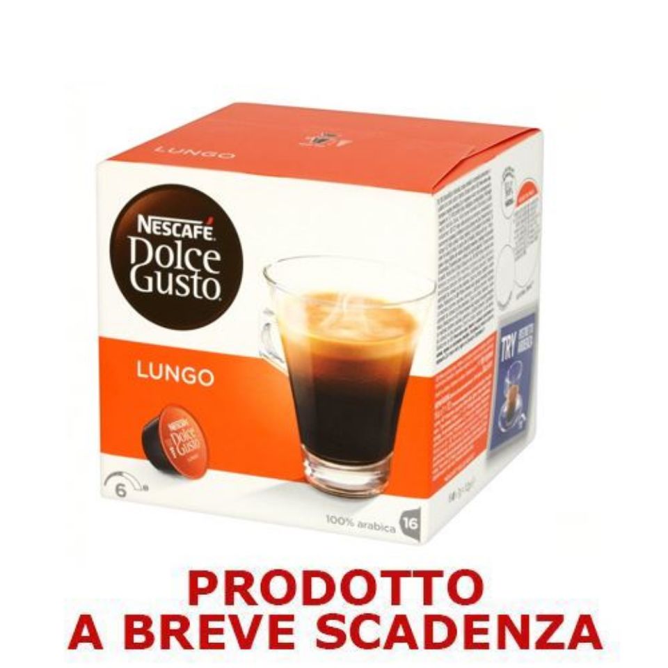 Immagine di SUPER OFFERTA: 16 capsule Nescafé Dolce Gusto Caffè Lungo