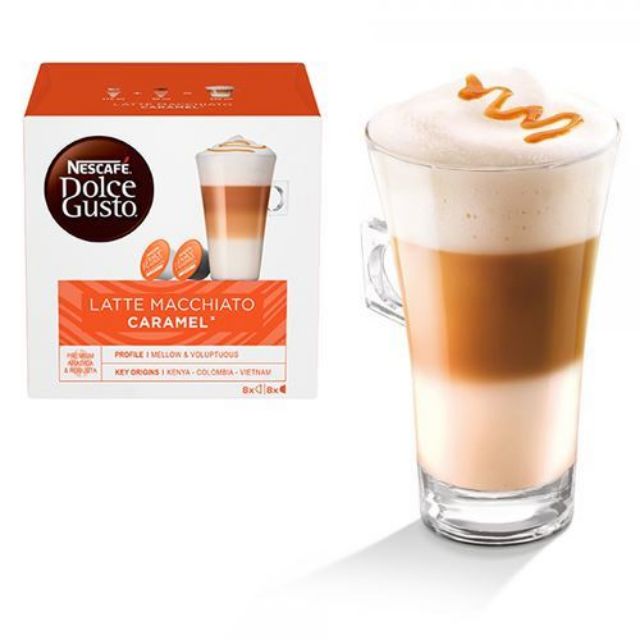 Nescafé Dolce Gusto Caramel Latte Macchiato Capsule caffè 16 pezzo(i)