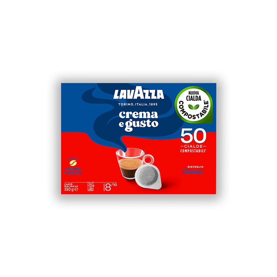 Immagine di 50 cialde 44mm ESE Lavazza Espresso Crema e Gusto Classico