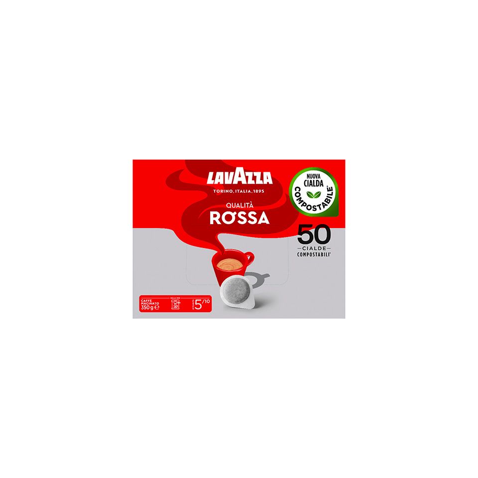 Immagine di 50 cialde ESE 44mm Lavazza Qualità Rossa