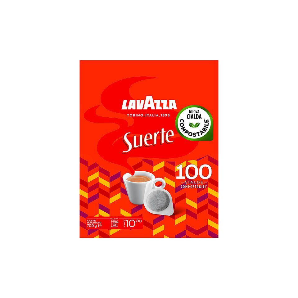 Immagine di 100 cialde ESE 44mm Lavazza Suerte