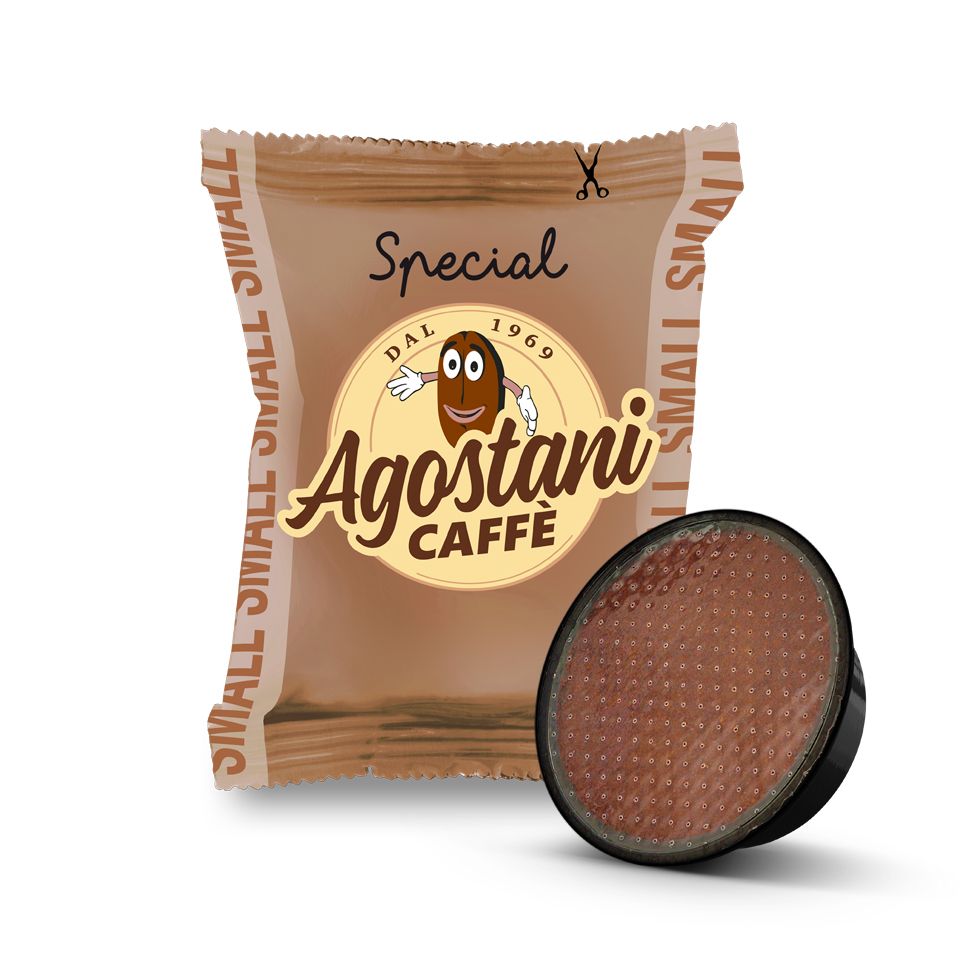 Immagine di 100 Capsule Caffè Agostani SPECIAL compatibili Lavazza A Modo Mio