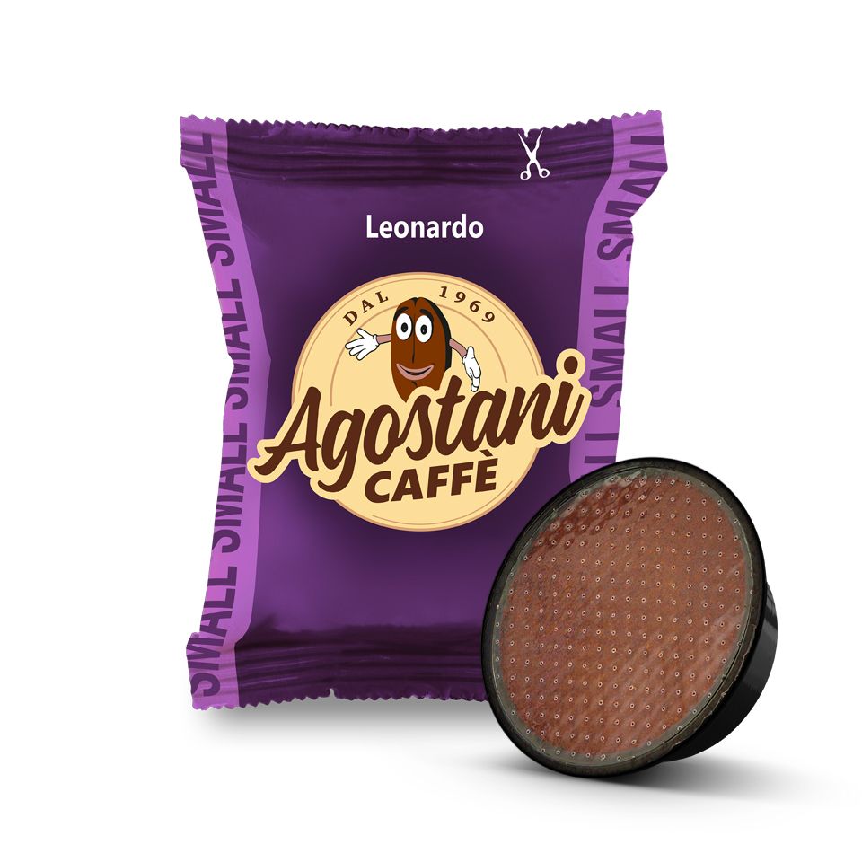 Immagine di Offerta: 500 capsule Caffè Agostani Small Leonardo compatibili Lavazza A Modo Mio con Spedizione Gratis