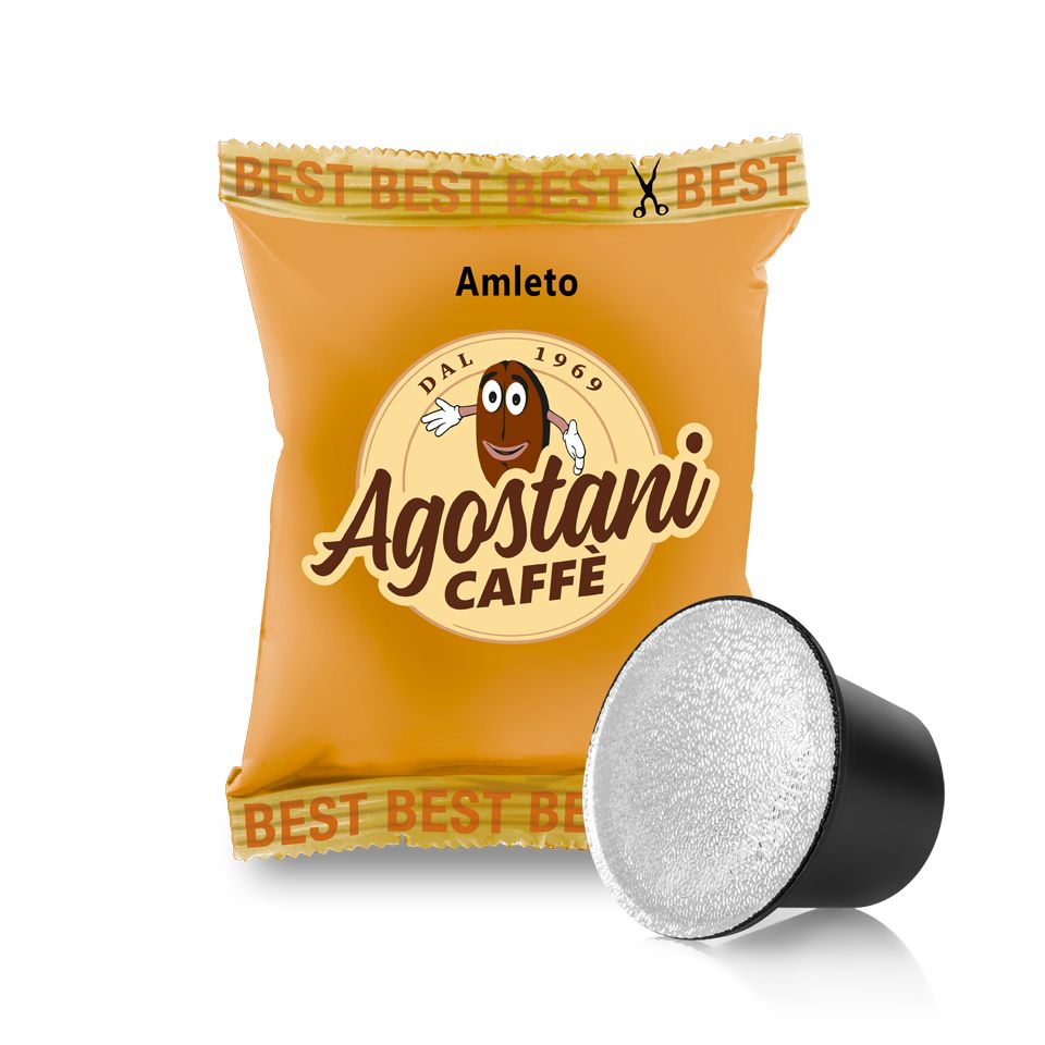 Immagine di 100 Capsule Compatibili Nespresso - Caffè Agostani Best Amleto