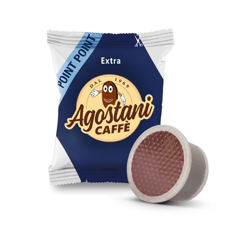 Immagine di 100 Cialde caffè Agostani EXTRA Compatibili Lavazza Espresso Point