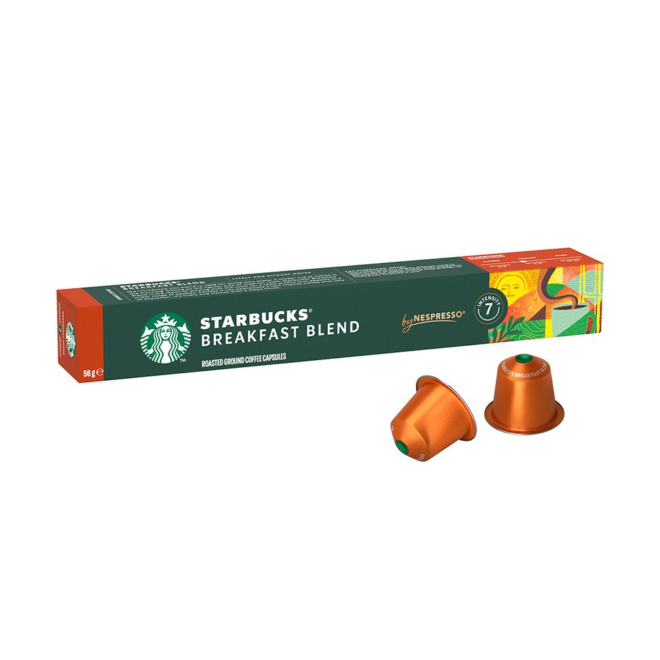 Immagine di 120 capsule STARBUCKS® Breakfast Blend by Nespresso®, per caffè espresso